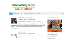 Desktop Screenshot of cellmaxxmalaysia.com