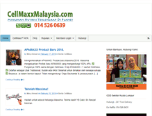 Tablet Screenshot of cellmaxxmalaysia.com
